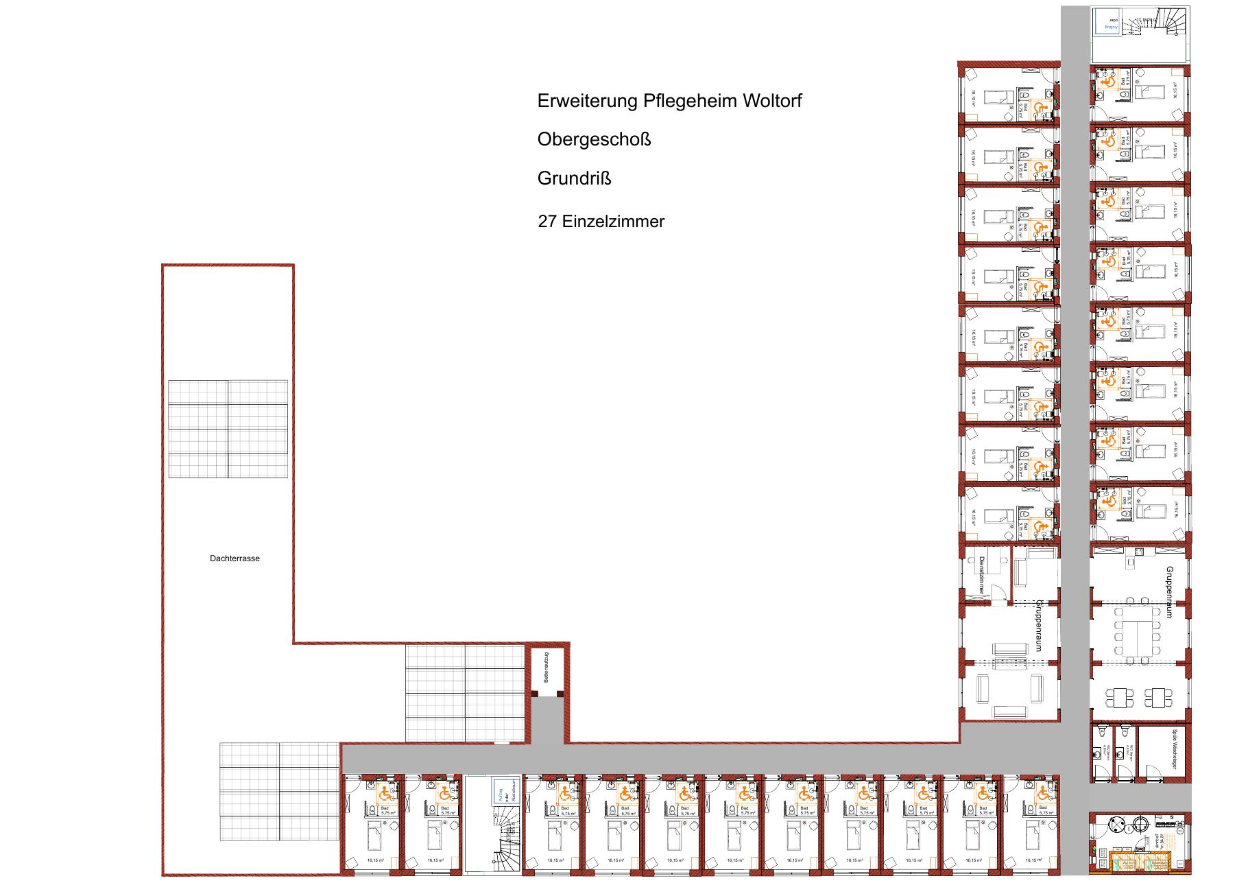 Grundriss Obergeschoss
