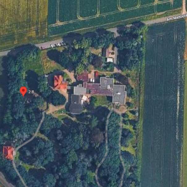 Luftbild des Standorts Am Mehlenkamp 2-8